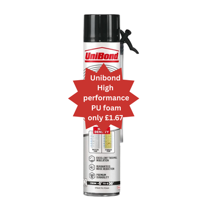 UniBond WHITE TEQ Expanding Foam